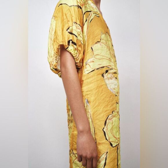 ZARA ZW COLLECTION PRINTED DRESS - Picture 8 of 13